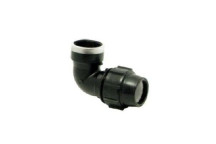HDPE COMPRESSION ELBOW FEMALE BSP 40X1.1/4 7150