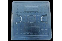 MASCO POLYMER MANHOLE COVER & FRAME 500X500 L/DUTY A15