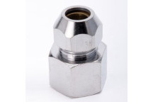 GIO 0633/WC FEMALE COMPRESSION FITTING 1/2x3/8 CP