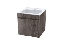 LECICO ZARA W/HUNG CABINET & BASIN COMBO STONE 495x515x475