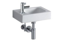 GEBERIT 124836000 ICON HAND RINSE BASIN 38CM 1TH WITH O/FLOW