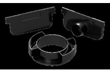 ACO 330020 CHANNEL 4PCE ACCESSORY KIT (OUTLETS & STOPEND)