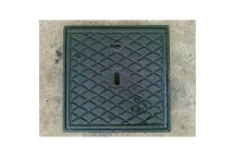 PAM CI MANHOLE LD 265X265 COVER & FRAME 14A