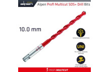 ALPEN PROFI MULTICUT SDS PLUS DRILL BIT 10mm x160mm