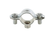 ALLOY HOLDERBAT PIPE CLAMP - NO SCREW 28-29mm x6mm AM28