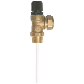KWIKOT KH1.401CXM MALE TEMP & PRESSURE SAFETY VALVE 100kPa 20mm KWIKOT KH1.401CXM MALE TEMP & PRESSURE SAFETY VALVE 100kPa 20mm