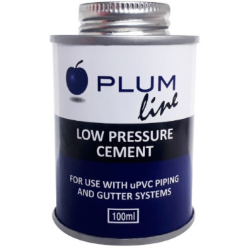 PLUMLINE LOW PRESSURE PVC WELD 100ml PLUMLINE LOW PRESSURE PVC WELD 100ml