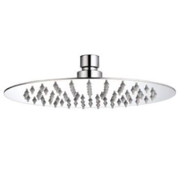 PLUMLINE ULTRATHIN STAINLESS STEEL ROUND SHOWER ROSE 200 PLUMLINE ULTRATHIN STAINLESS STEEL ROUND SHOWER ROSE 200