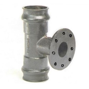 CAST IRON / PVC HYDRANT TEE T/16 200X80 CAST IRON / PVC HYDRANT TEE T/16 200X80