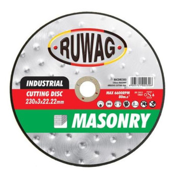 CUTTING DISC MASONRY STANDARD 230mm X3.2mm CUTTING DISC MASONRY STANDARD 230mm X3.2mm