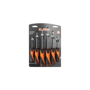 KENDO SCREWDRIVER SET 6 PCE (3x FLAT, 3x PHILLIPS) KEN85114 KENDO SCREWDRIVER SET 6 PCE (3x FLAT, 3x PHILLIPS) KEN85114