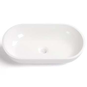CLEAR CUBE FLORENCE/PICASSO BASIN (NO O/FLOW)WHITE GLOSS 540x340x120mm CLEAR CUBE FLORENCE/PICASSO BASIN (NO O/FLOW)WHITE GLOSS 540x340x120mm