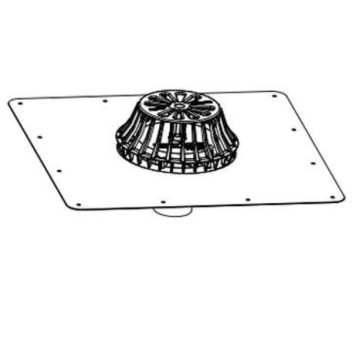 VALSIR VS0420015 RAINPLUS SYPHONIC OUTLET 56mm 14L/S 420X420 VERT WITH VALSIR VS0420015 RAINPLUS SYPHONIC OUTLET 56mm 14L/S 420X420 VERT WITH