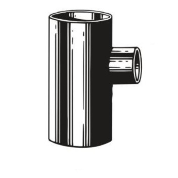 VALSIR VS0313014  HDPE REDUCING JUNCTION 110X56mm 88deg 30\' VALSIR VS0313014  HDPE REDUCING JUNCTION 110X56mm 88deg 30\'