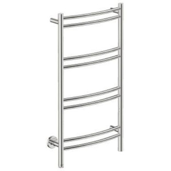 BATHROOM BUTLER NAT08222-PTS-POLS NATURAL 8BAR HEATED RAIL CURVED SS S BATHROOM BUTLER NAT08222-PTS-POLS NATURAL 8BAR HEATED RAIL CURVED SS S