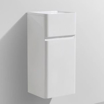 MILAN WALLHUNG CABINET ONLY WHITE (1 DRAWER 1 DOOR) 750x350x300mm MILAN WALLHUNG CABINET ONLY WHITE (1 DRAWER 1 DOOR) 750x350x300mm